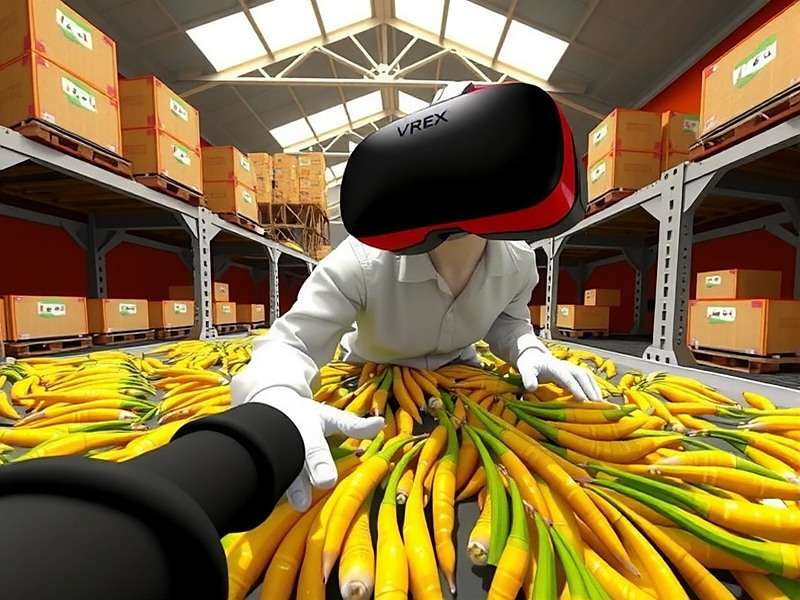 Clove Conquest - Upcoming VR Experience Clove Conquest upcoming VR mode showing a player inspecting virtual cloves in a 3D warehouse